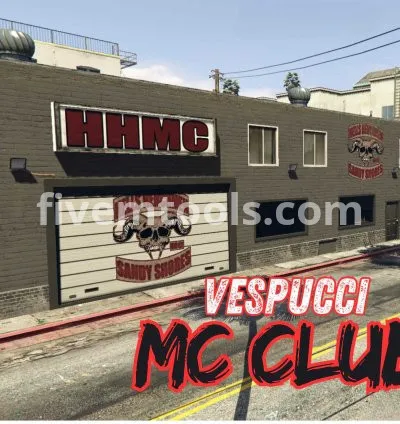 Vespucci MC Club MLO – FiveM Motorcycle Clubhouse | Outlaw RP Base