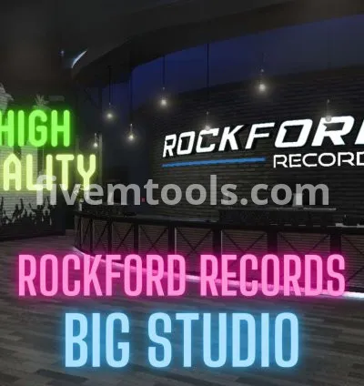 Rockford Records Studio MLO | FiveM Music Studio | Recording Studio & Stage | High Quality & Optimized | FiveM Ready