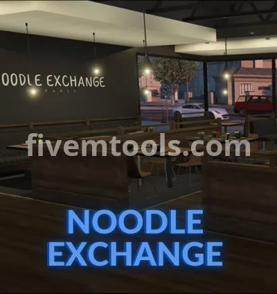 Noodle Exchange MLO | FiveM Restaurant MLO | FiveM Noodle Shop | Optimized & High Quality | FiveM Roleplay Map