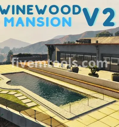 FiveM Vinewood Mansion V2 MLO | Luxury Modern Villa | High Quality FiveM Mansion | Optimized & FiveM Ready | Roleplay Villa Map