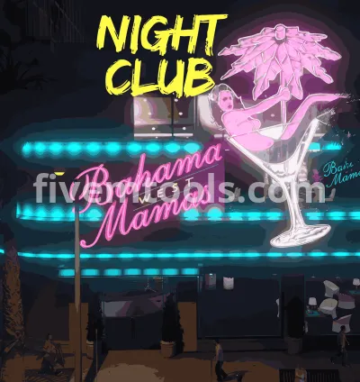 FiveM Bahama West Mamas MLO | Night Club & Bar Interior | Business RP | Optimized & FiveM Ready