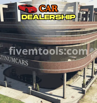 FiveM Car Dealership MLO | Optimized Business Interior | Showroom RP | FiveM Ready